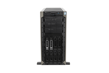 Refurbished Dell PowerEdge T340 8-Bay 3.5" tower server angled view