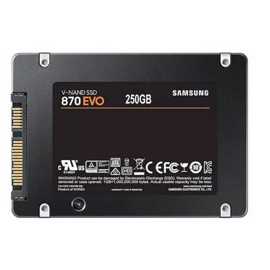 Samsung Evo 870 1TB Solid State Drive 2.5" Internal SATA 6Gb/s