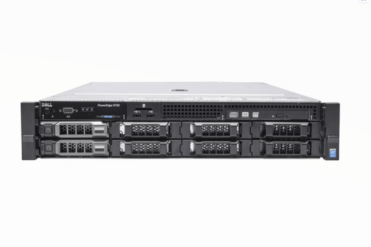 Refurbished Dell PowerEdge R730 8-Bay 3.5" LFF 2U rack server front view