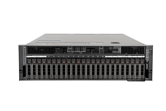Refurbished Dell PowerEdge R940 24-Bay 2.5" 3U server front view
