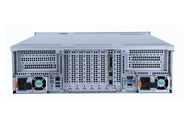 Refurbished Dell PowerEdge R940 8-Bay 2.5" 3U server rear panel