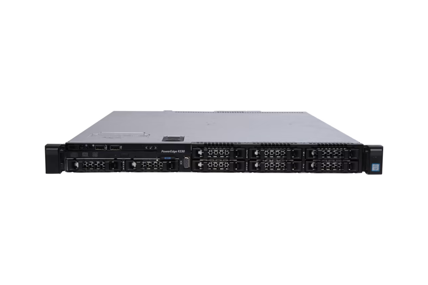Refurbished Dell PowerEdge R330 8-Bay 2.5" 1U server front view