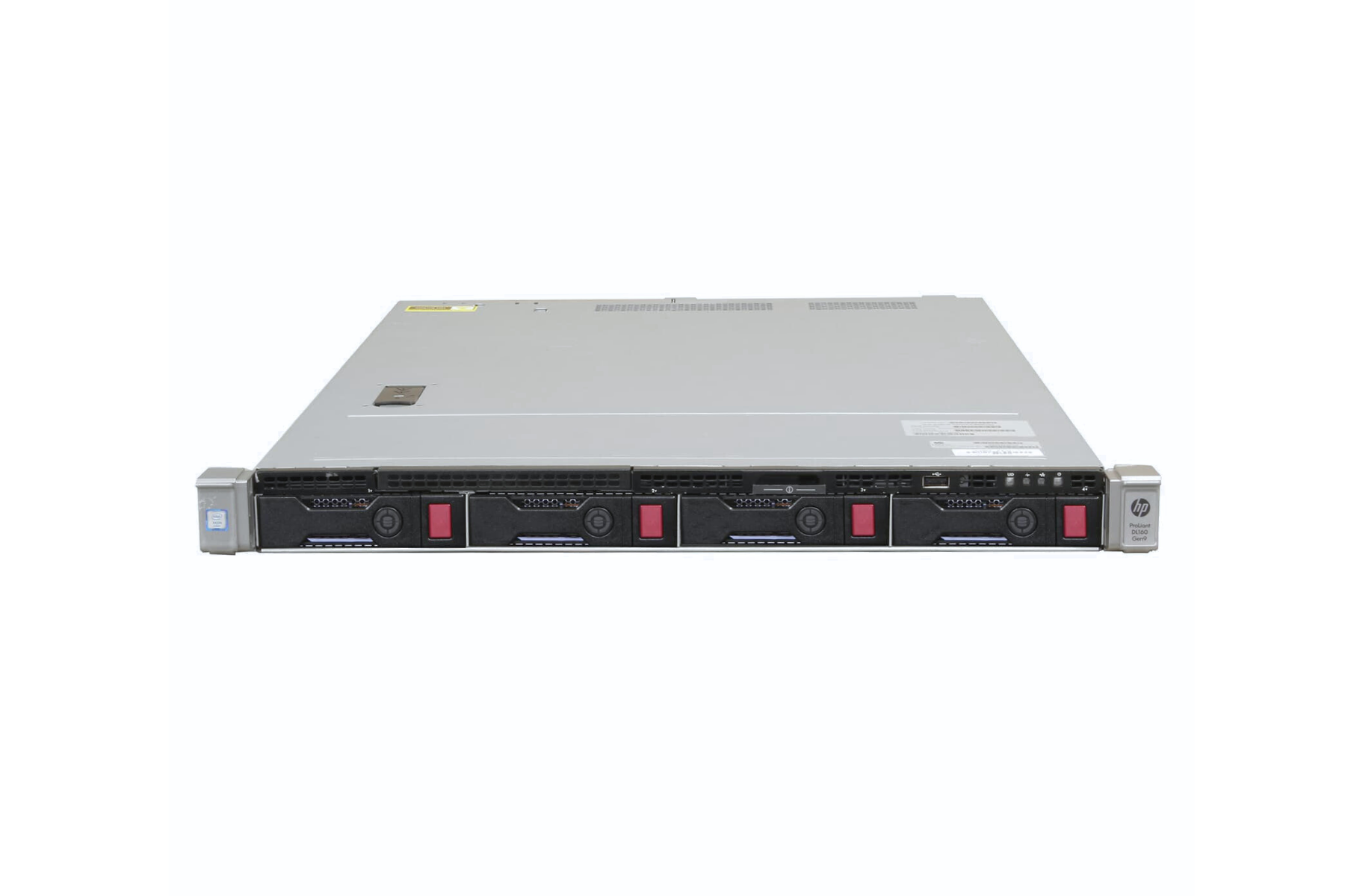 Refurbished HPE ProLiant DL160 Gen9 4-Bay 3.5" 1U server front view