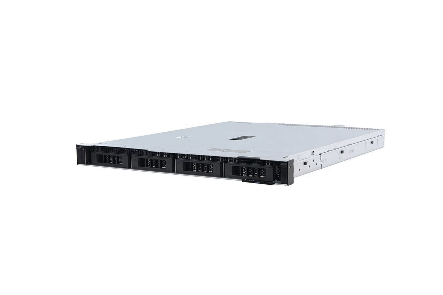 Refurbished Dell PowerEdge R250 4-Bay 3.5" rear view