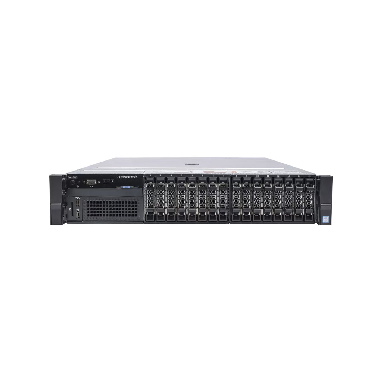 Dell PowerEdge R730 Server 2x E5-2680 V4 = 28 Cores H730 128GB RAM 2x 1TB SSD