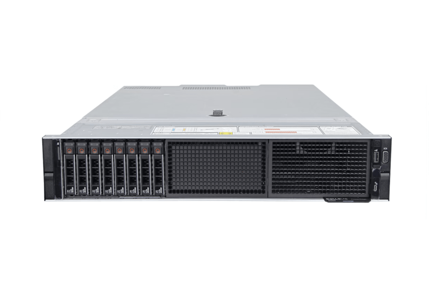 Refurbished Dell PowerEdge R750 8-Bay 2.5" front view