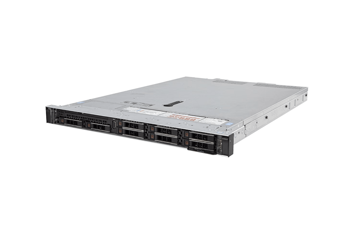 Dell PowerEdge R440 Server 2x Silver 4214 2.2GHz = 24 Core 128GB 8x Trays