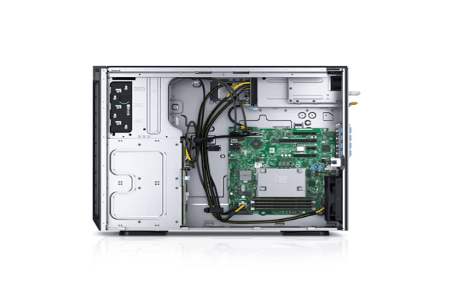 Refurbished Dell PowerEdge T340 8-Bay 3.5" tower server drive bay detail