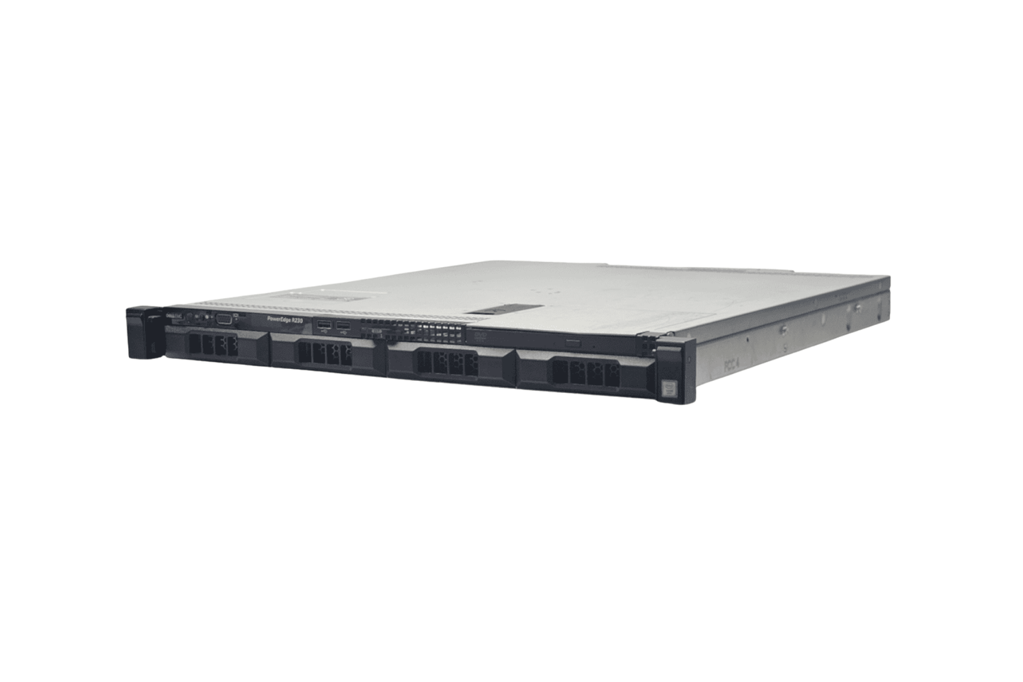 Refurbished Dell PowerEdge R230 4-Bay 3.5" hot-swap 1U server configuration view