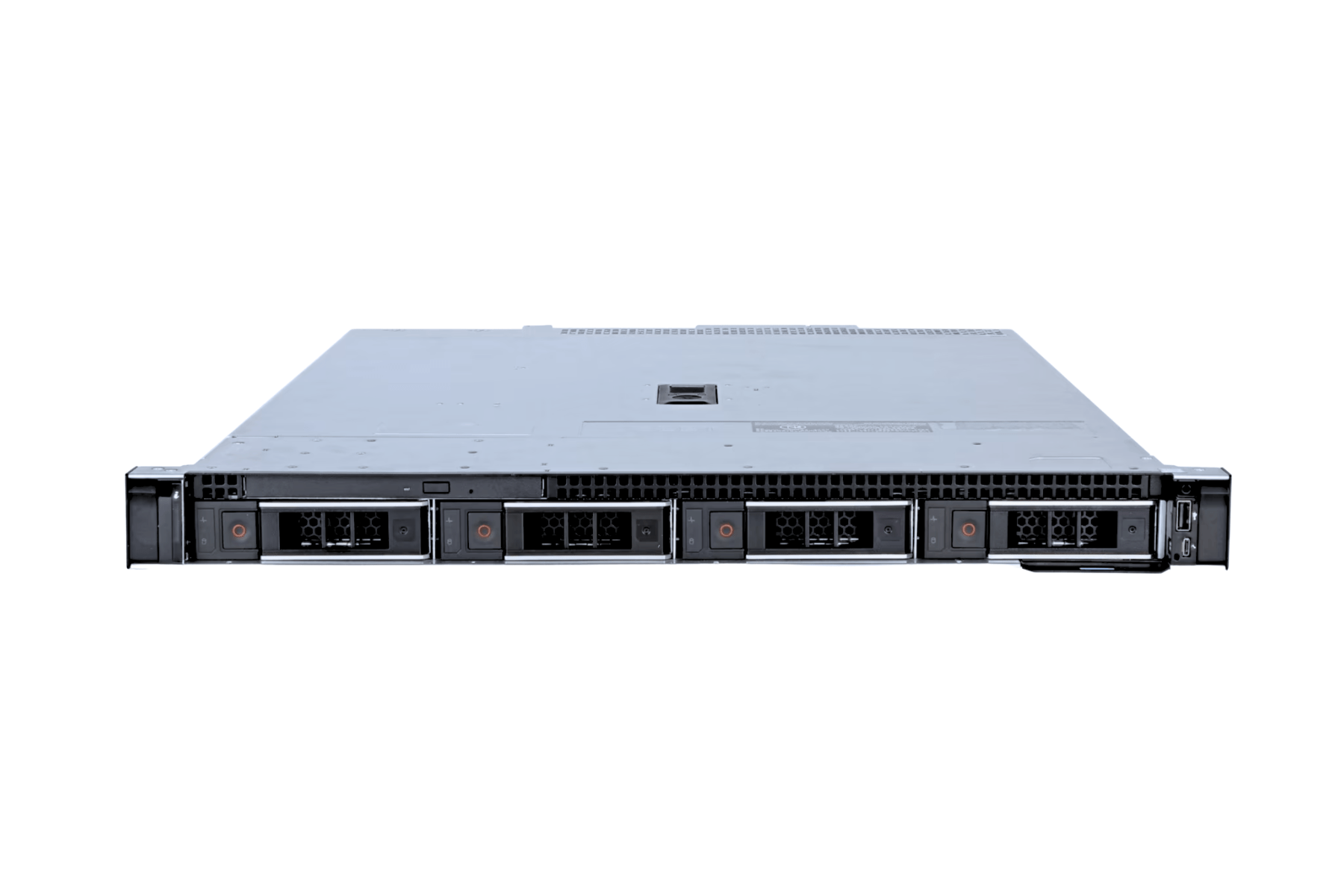 Refurbished Dell PowerEdge R240 4-Bay 3.5" Hot-Swap 1U server front view