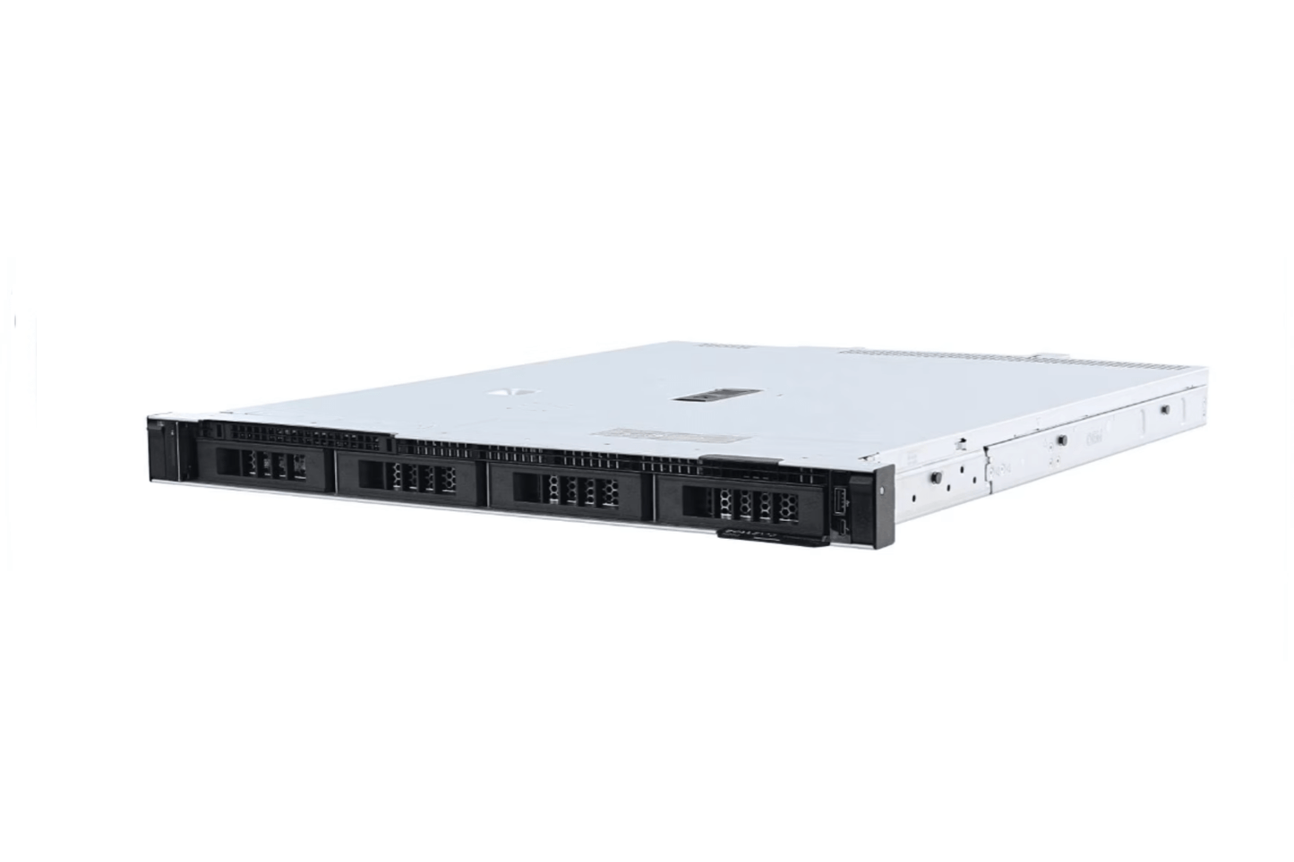 Refurbished Dell PowerEdge R250 4-Bay 3.5" rear view