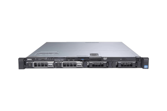 Refurbished Dell PowerEdge R330 4-Bay 3.5" 1U server front view