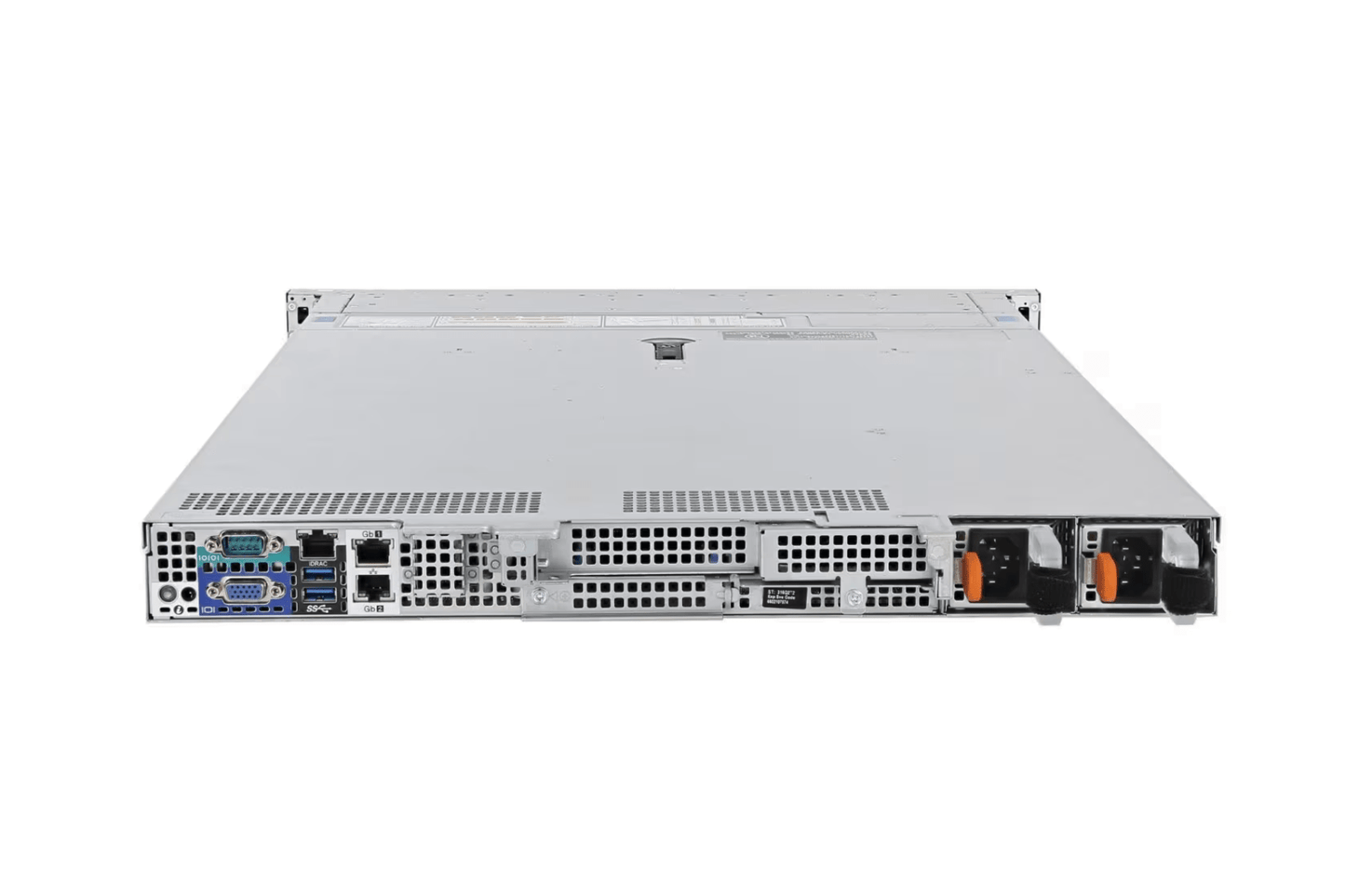 Refurbished Dell PowerEdge R440 10-Bay 2.5" 1U server rear panel