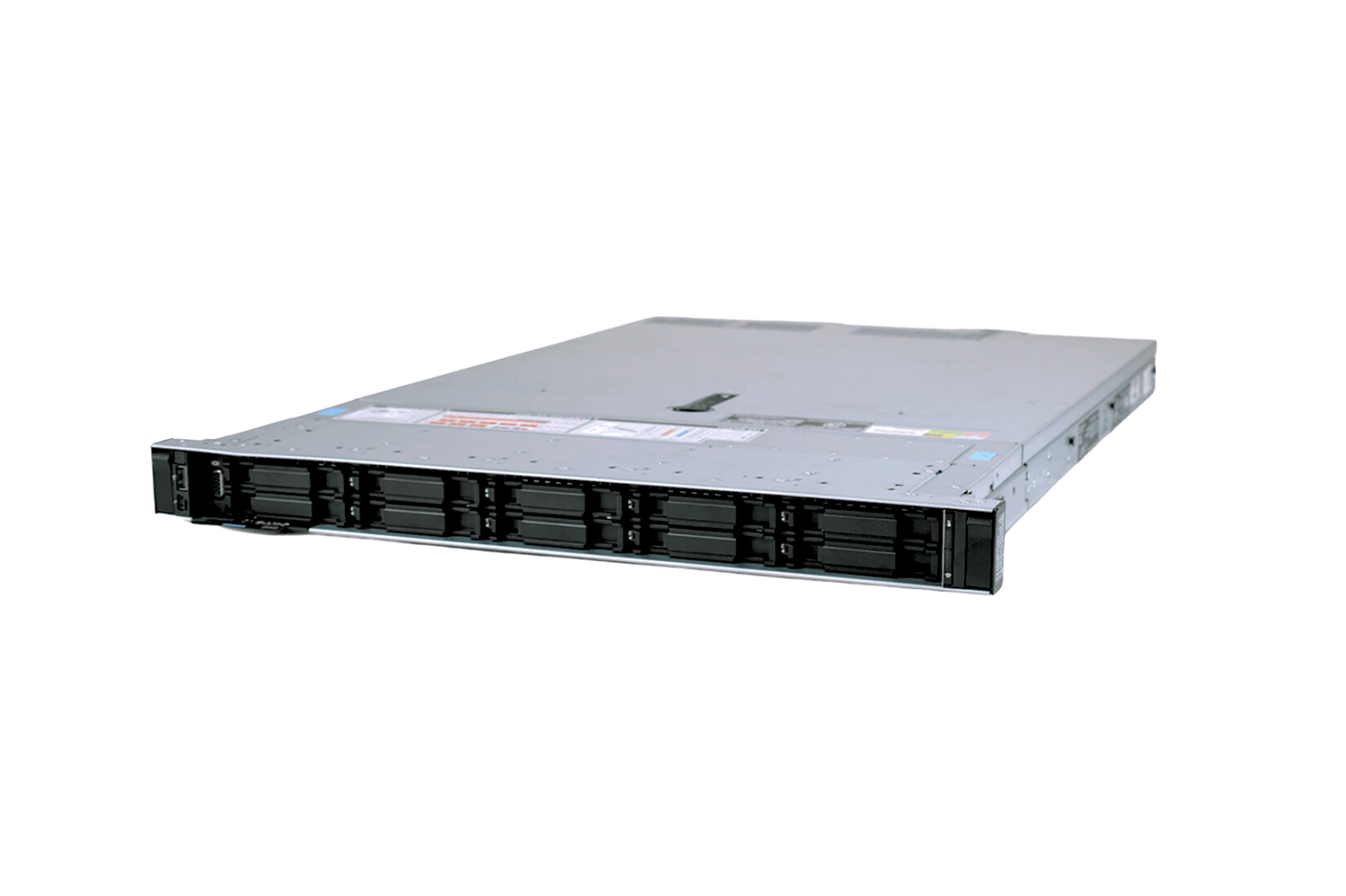 Refurbished Dell PowerEdge R440 10-Bay 2.5" NVMe 1U server configuration view