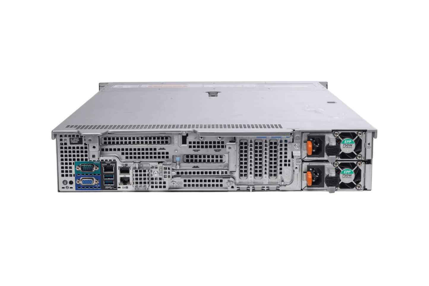 Refurbished Dell PowerEdge R540 8-Bay 3.5" 2U LFF server rear panel