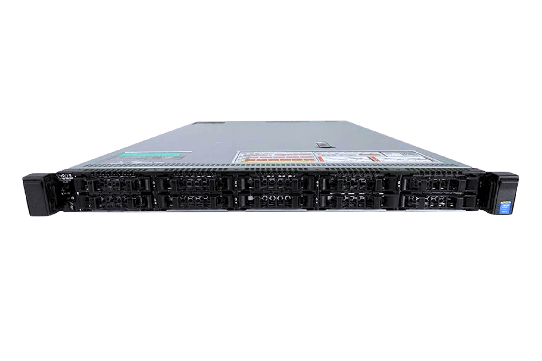 Refurbished Dell PowerEdge R630 10-Bay 2.5" 1U server front view