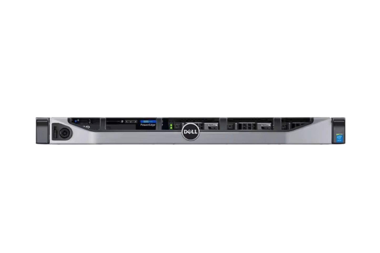 Refurbished Dell PowerEdge R630 10-Bay 2.5" 1U server drive bay detail
