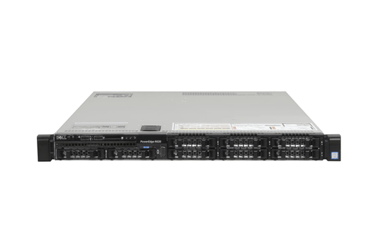 Refurbished Dell PowerEdge R630 8-Bay 2.5" 1U server front view