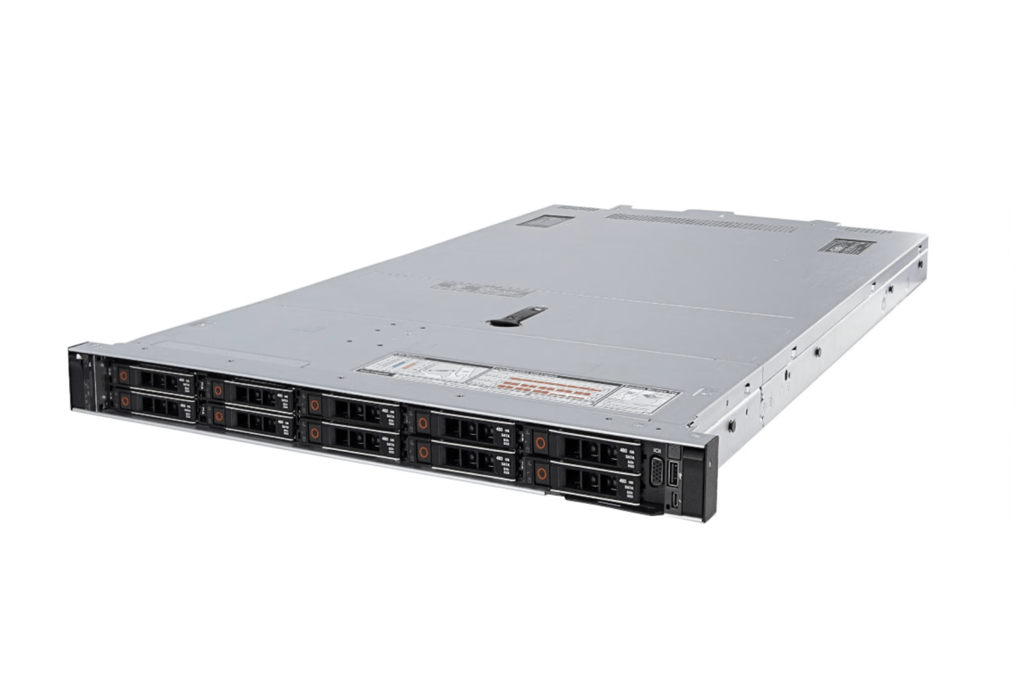 Refurbished Dell PowerEdge R650 10-Bay 2.5" SFF 1U server configuration view