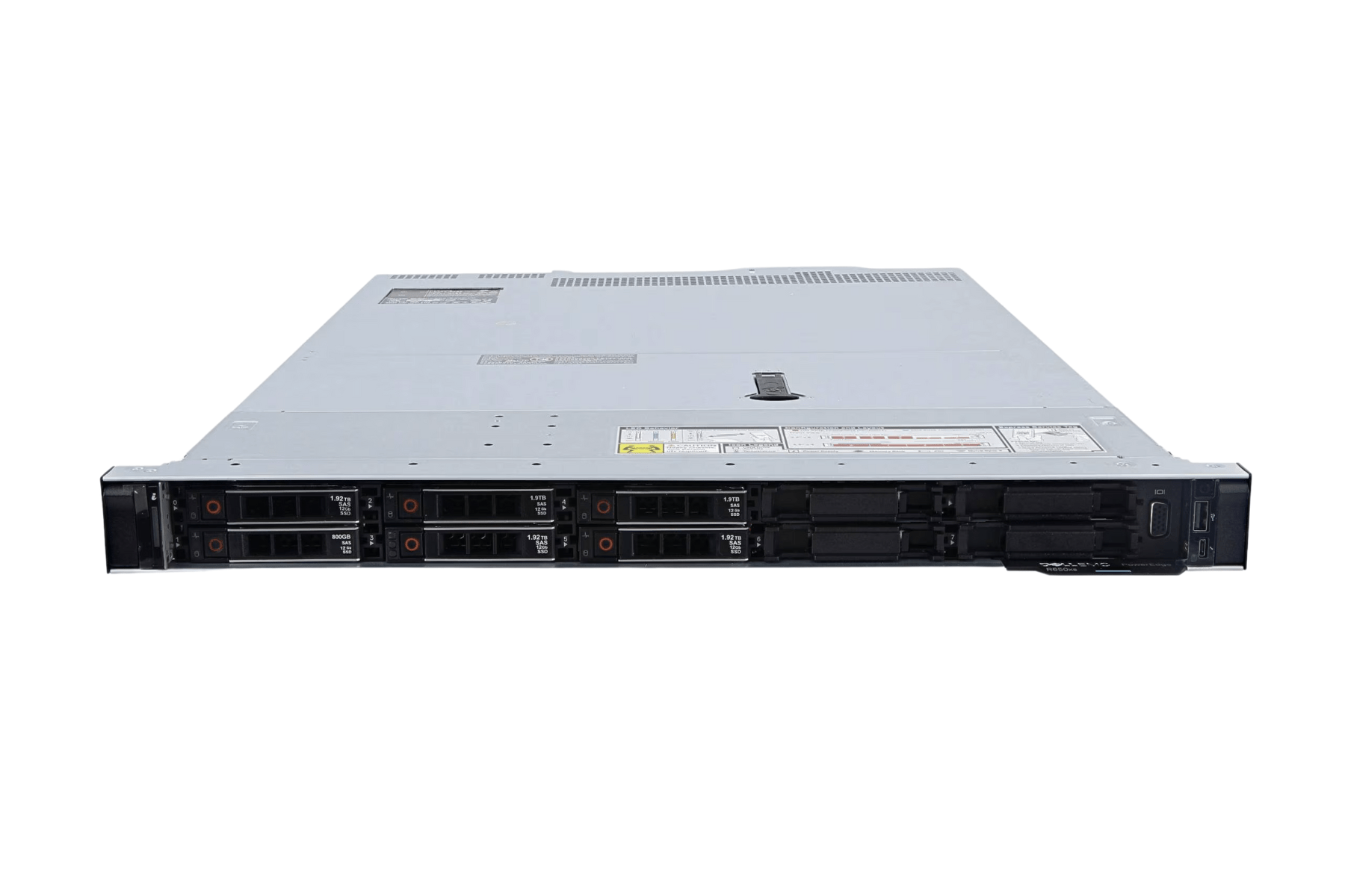 Refurbished Dell PowerEdge R650xs 10-Bay 2.5" front view