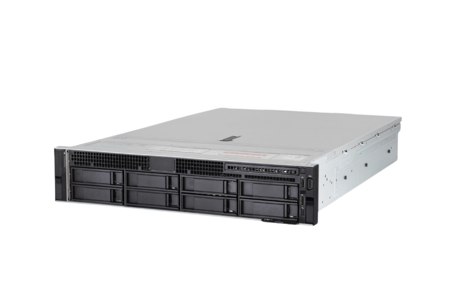 Refurbished Dell PowerEdge R740xd 12-Bay 3.5" LFF server angled view