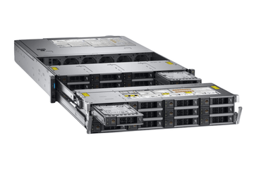 Refurbished Dell PowerEdge R740xd2 24-Bay 3.5" 2U server configuration view
