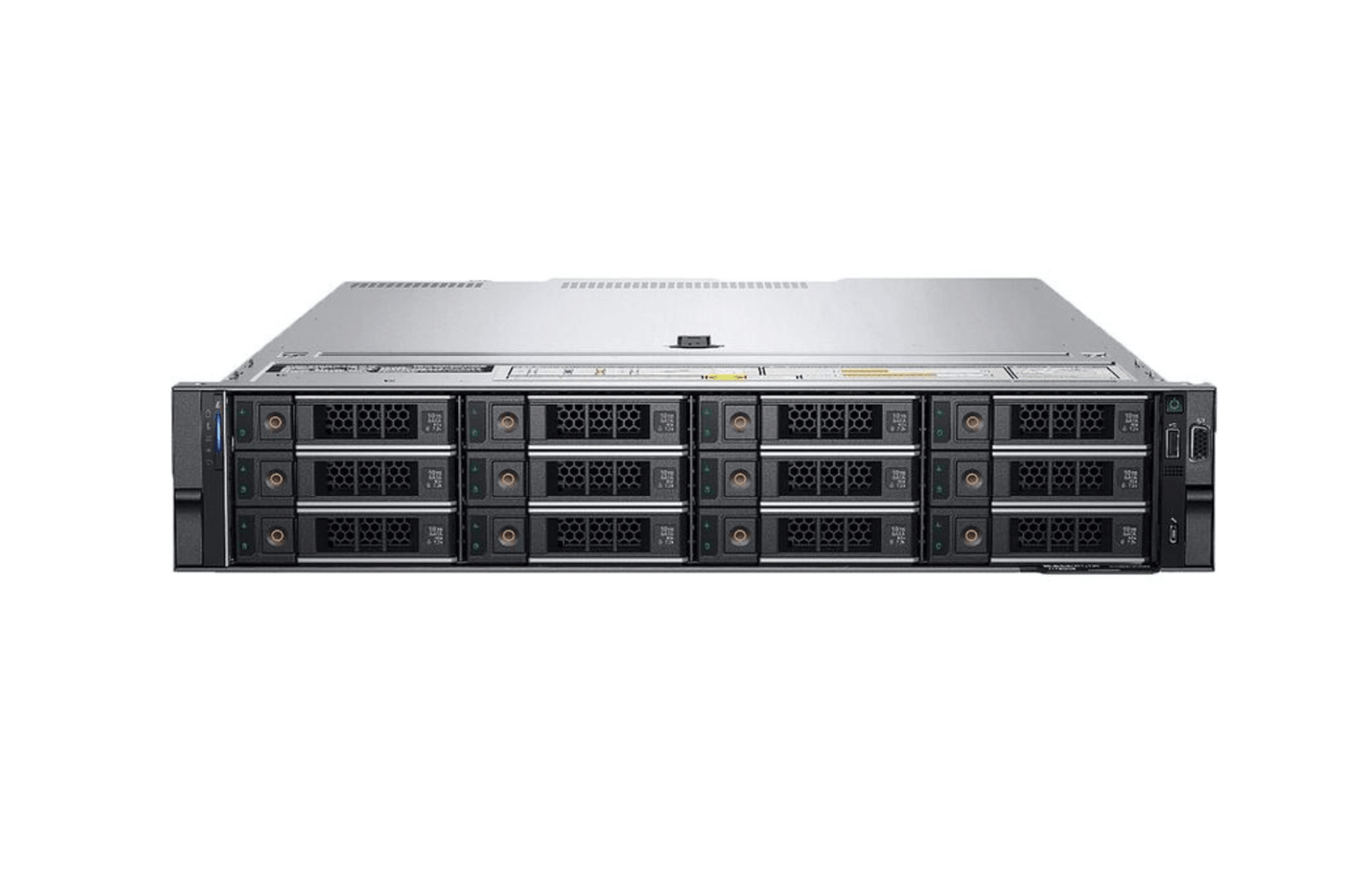 Refurbished Dell PowerEdge R750 12-Bay 3.5" front view