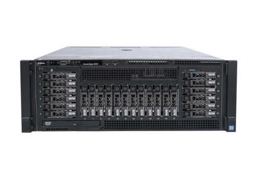 Refurbished Dell PowerEdge R930 24-Bay 2.5" 4U 4-socket server front view
