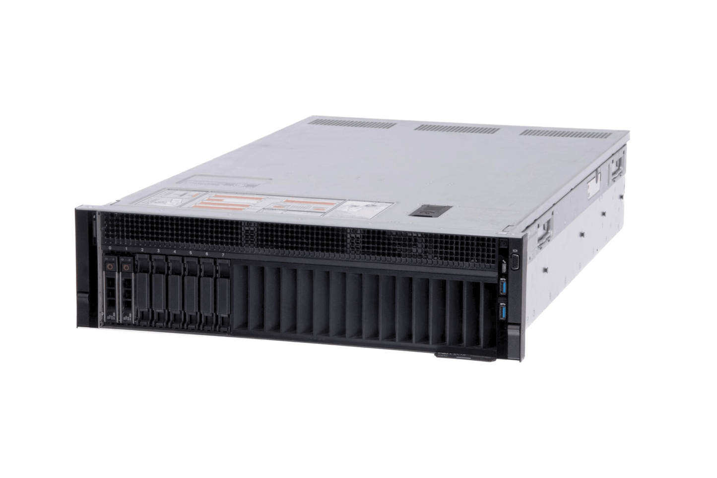 Refurbished Dell PowerEdge R940 8-Bay 2.5" 3U server configuration view