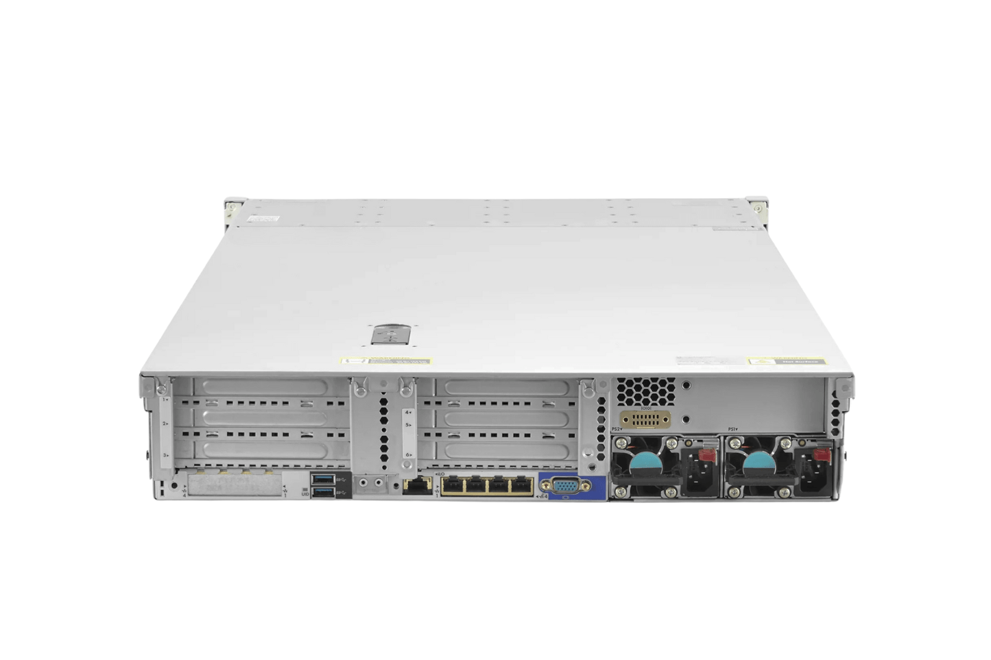 Refurbished HPE ProLiant DL380 Gen9 12-Bay 3.5" LFF server rear view